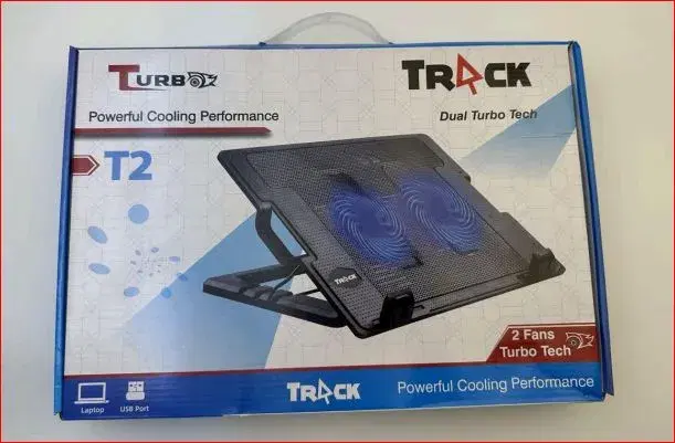 Track T2 Dual fan Laptop cooling fan