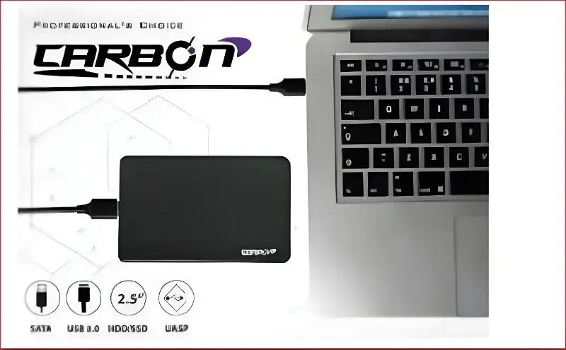 Carbon 3.0 HDD case premium CR-201