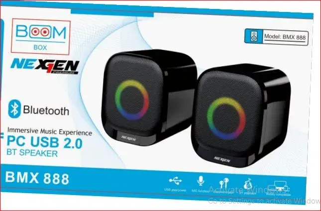 NEXGEN Boom Box BMX 888usb 2.0 speaker