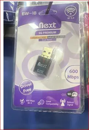 Next Bw-18 5G + Bluetooth dongle 600 Mbps