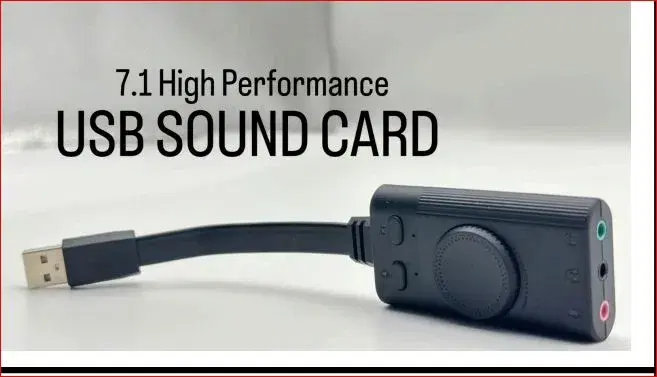 TECH RISE HIGH QUALITY USB sound card