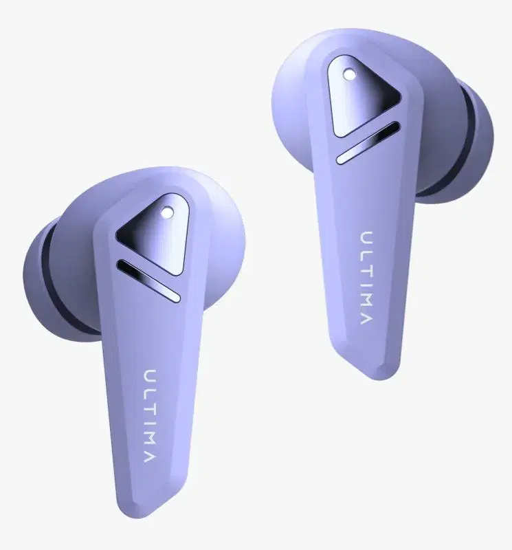 Ultima Boom Sleek wireless earbuds.
