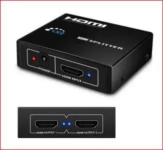 2 in 1 HDMI splitter