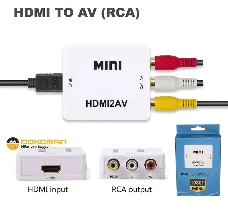 HDMI to AV converter