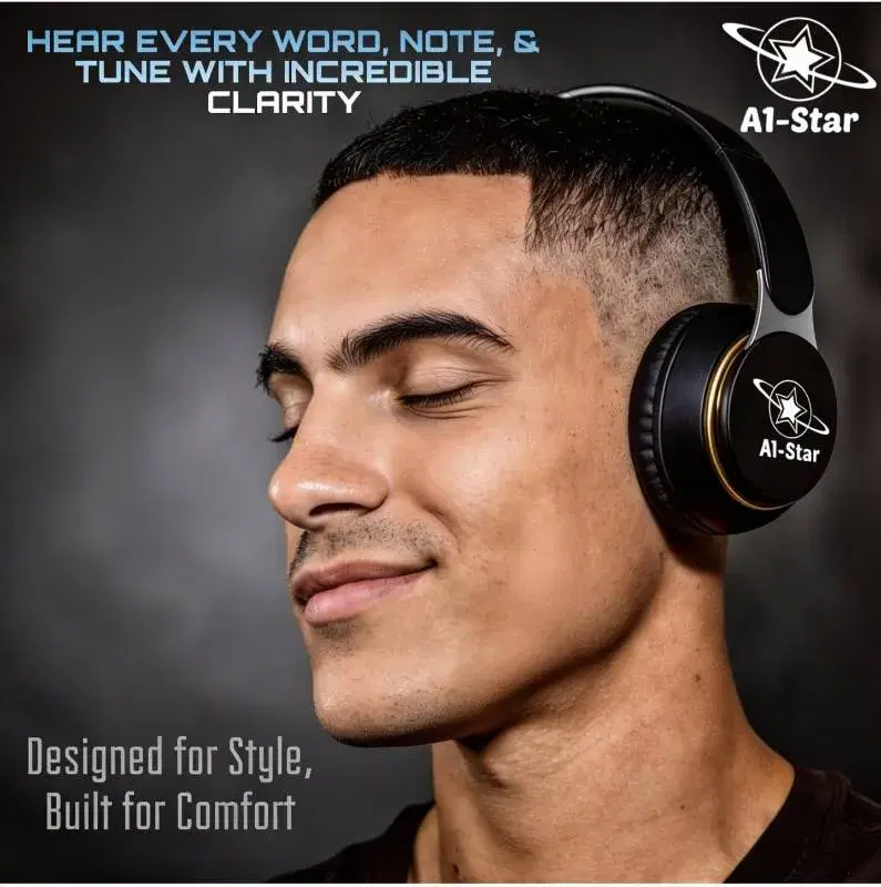 A1 star HF550 ANC Wireless Headphone Designed for Inspiration