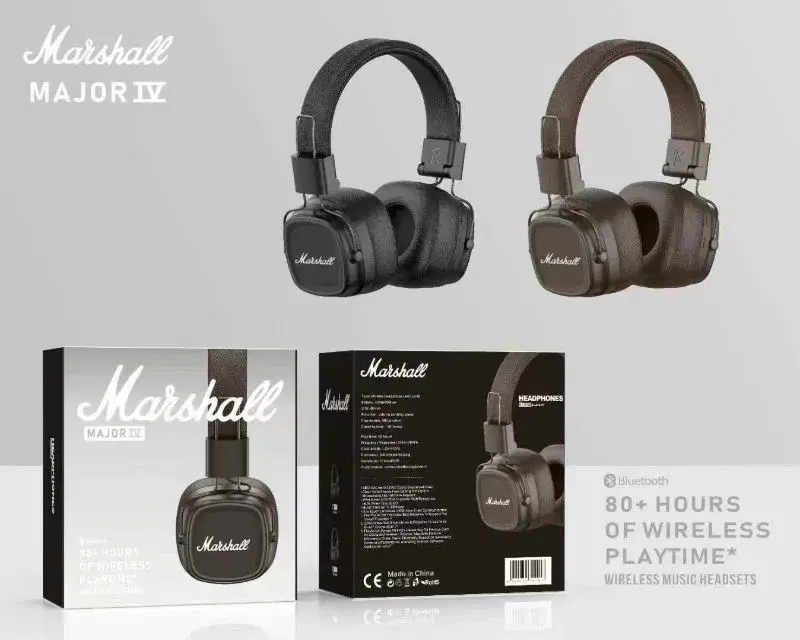A1 star Marshal Majour IV Original Marshal Headphone Best Sound Quality