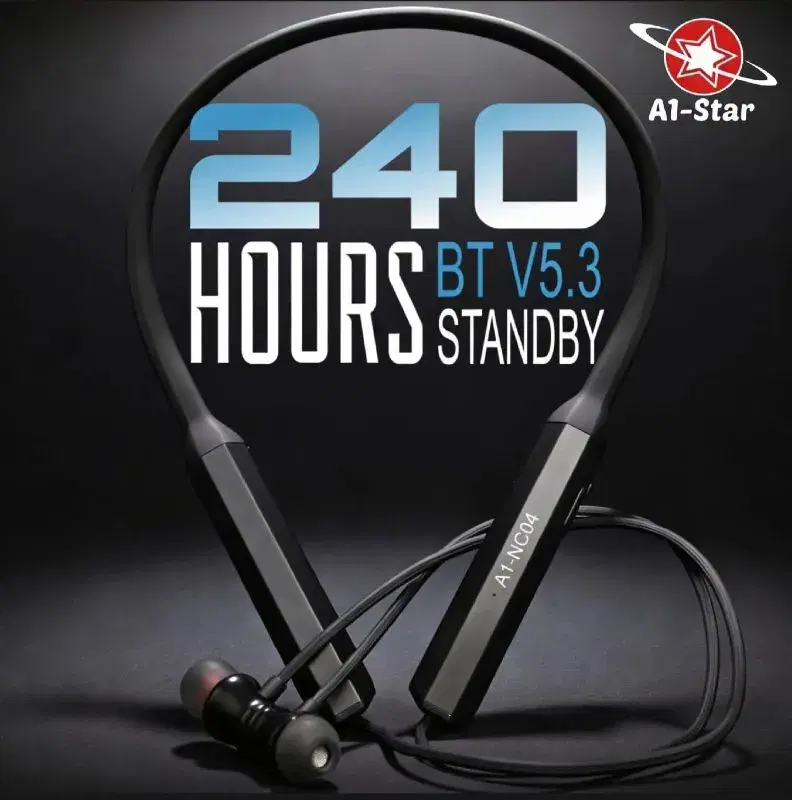A1 star NC04 NeckBand Magnetic NeckBand Best Sound Quality