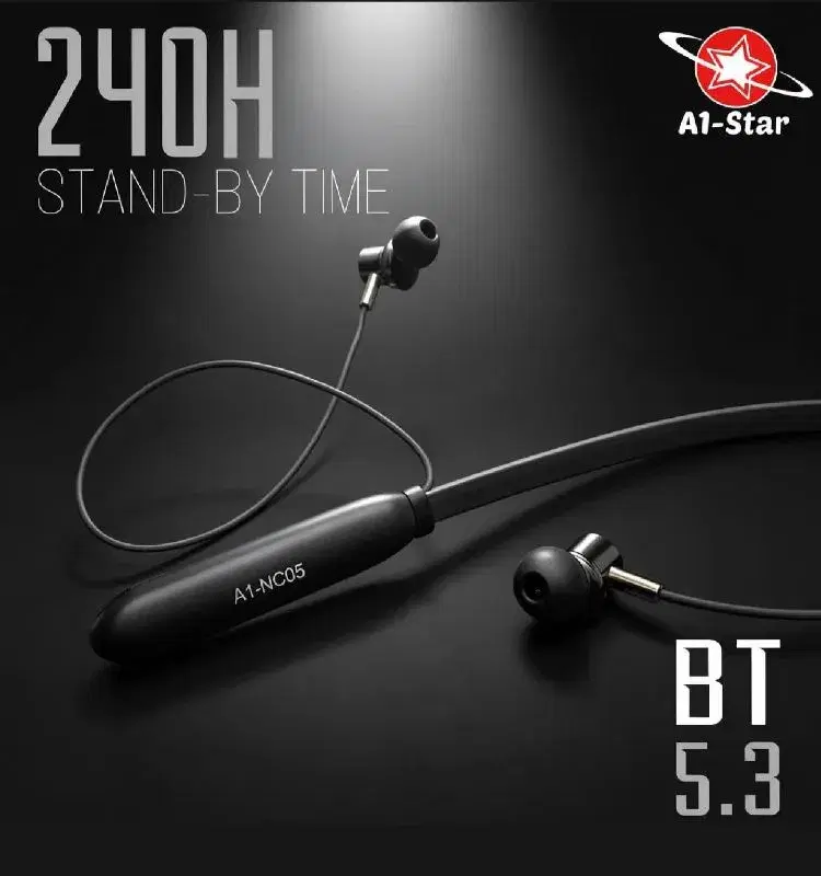 A1 star NC05 NeckBand Magnetic NeckBand Best Sound Quality