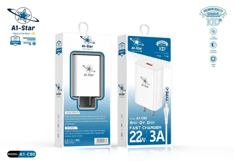 A1 star C80 USB to Type-C Charging Cable.