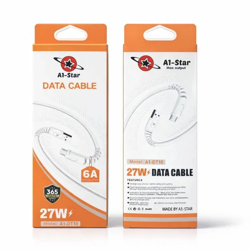 A1 Star A1-DT10 Super Fast Charging MicroData Cable