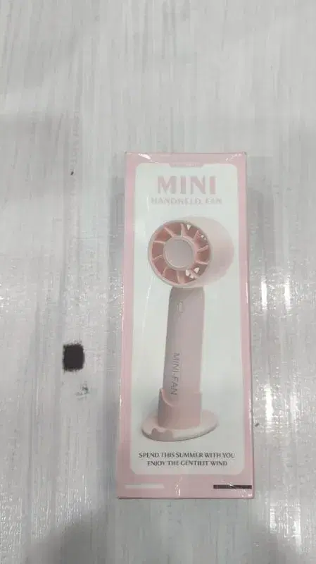 portable, rechargeable mini handheld fan
