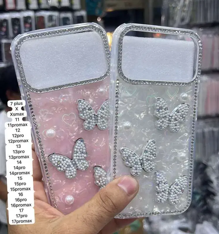 butterfly phone cases available for various iPhone models.