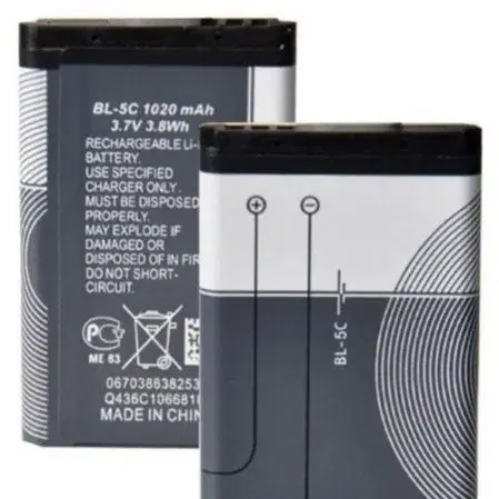 Nokia BL-5C 1020mah Li-on Battery for 5130 n70 7610 6630 6600 And Speaker Battery BL5C BL 5C