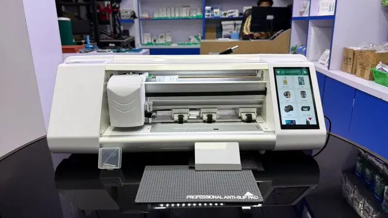 unlimited cutting machine for mobile back skin stickers and front Temper or Hydrogel life time unlimited cutting