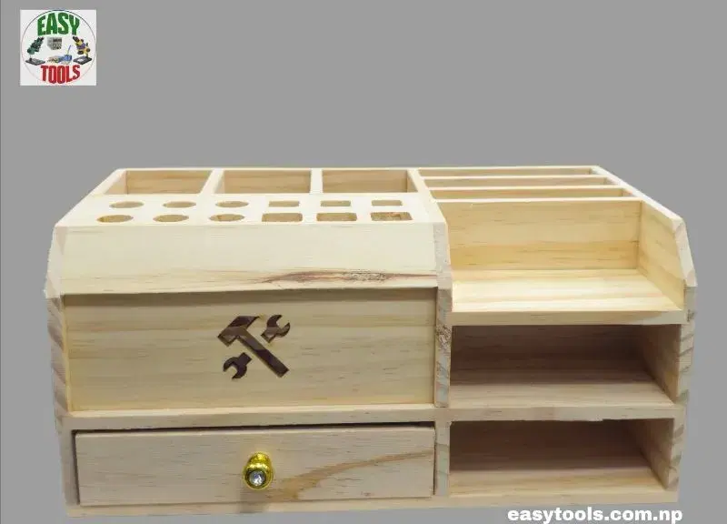 Rectangular Polished Wooden Machine Tool Boxes, For Storage