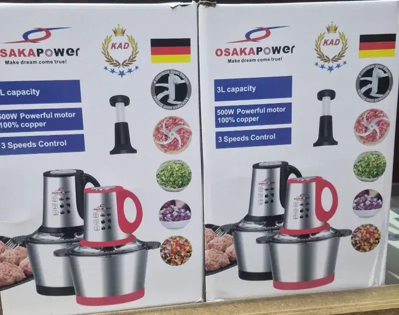 Osaka Power 3L Stainless Steel Electric Food Choppers