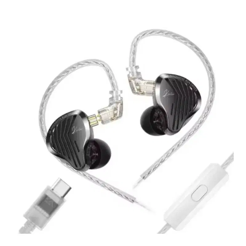 GK KUNTEN Dynamic Driver Hi-Fi Bass IEM Earphones Type -c