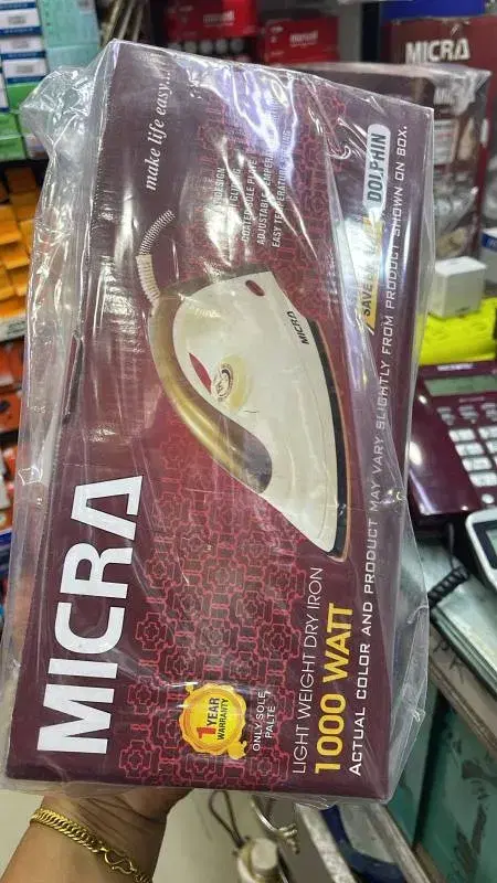 Micra Dolphin light weight Dry iron