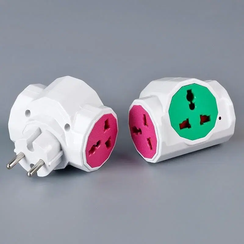 3-Way Universal Multi-Plug Adapter – High-Speed Power Splitter for Home & Office, Universal Multi-Socket Converter, Multisocket, Multiplug