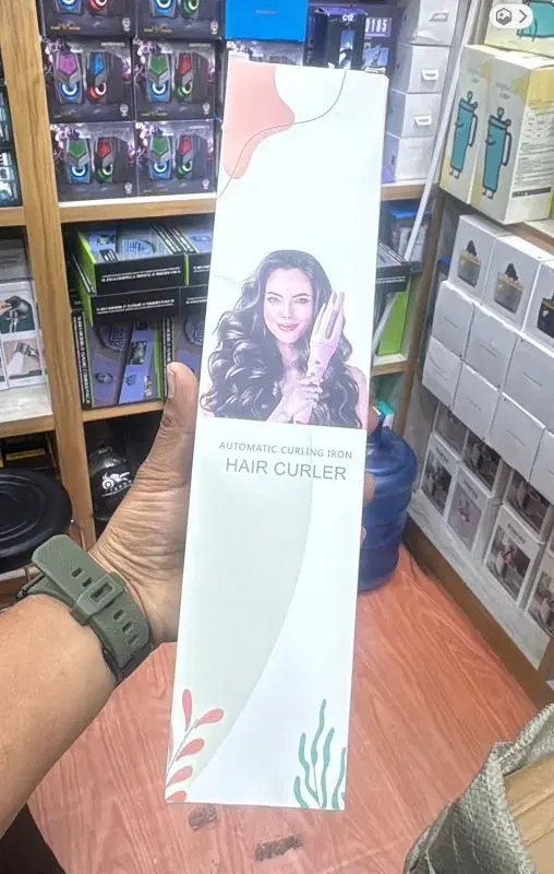 automatic curling iron hair curler designed for effortless styling.