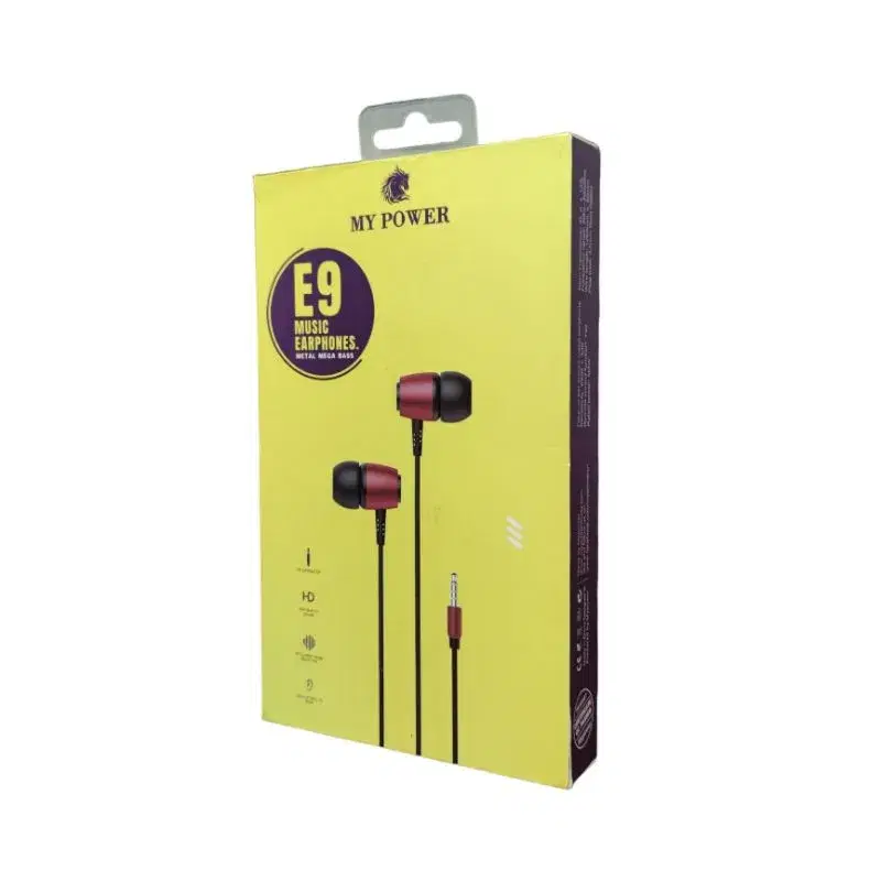 My Power 3.5mm Earphone E9