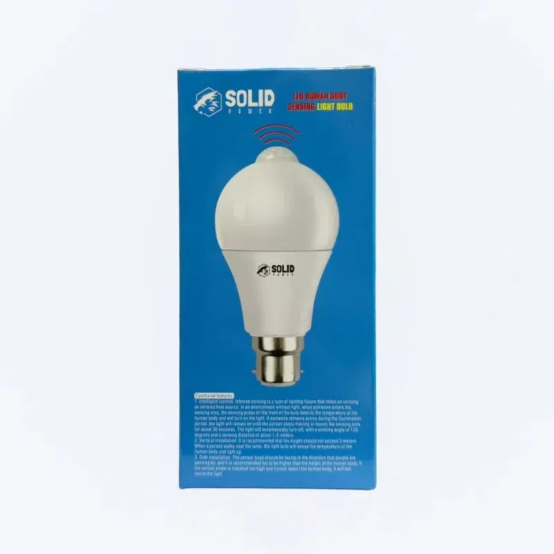 SOLID POWER 5W LEB Human Body Sensor Light Bulb