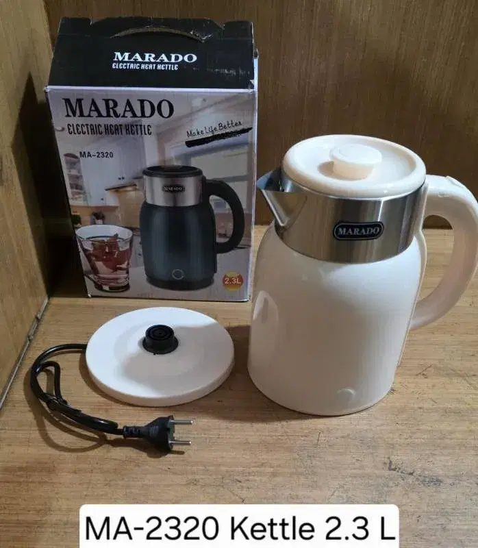 Marado MA-2320 electric heat kettle with a 2.3-liter capacity