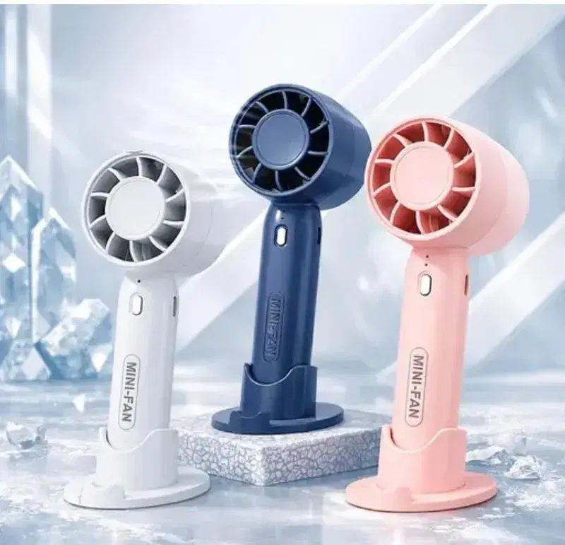 Portable Rechargeable Mini Fan | USB Handheld Cooling Fan with Strong Wind