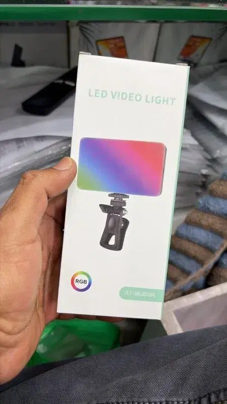 AY-96JSSR RGB LED VIDEO LIGHT.