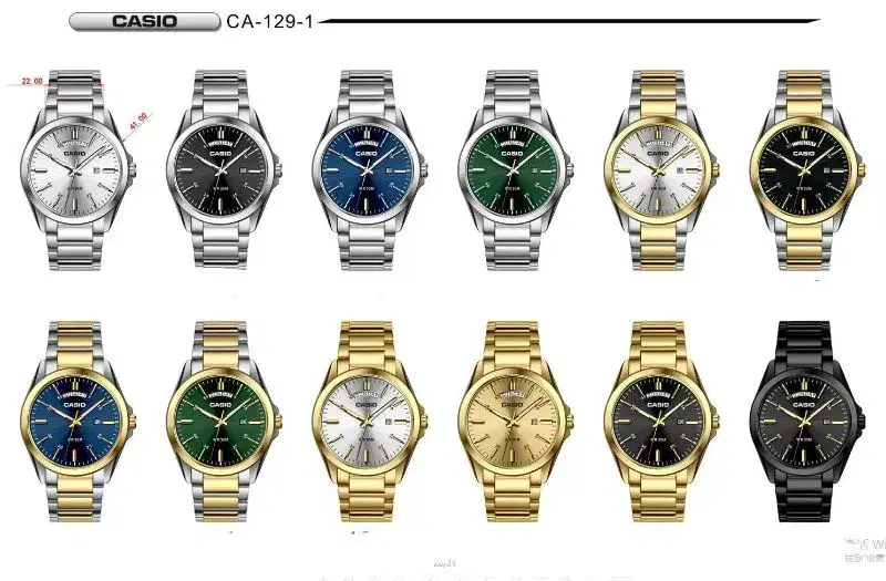Casio MTP- 129-1 watch Quartz Waterproof and stylish Watch For Men