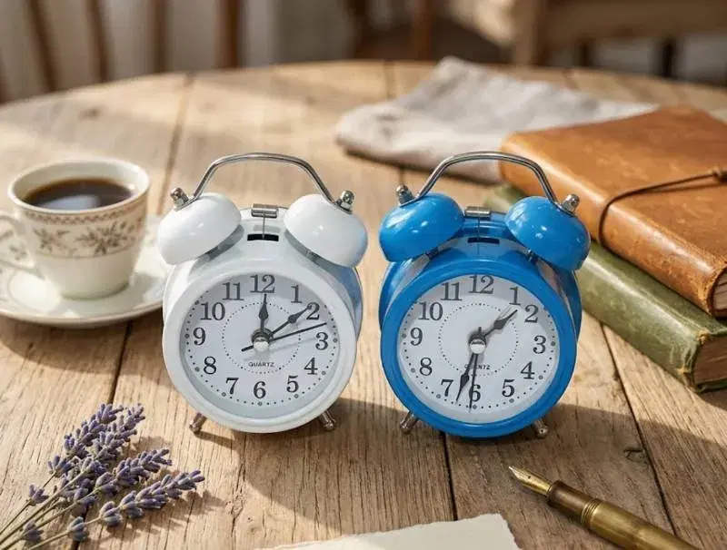 Twin Bell Alarm Clock With Led Function - Best for a Wake-Up Call