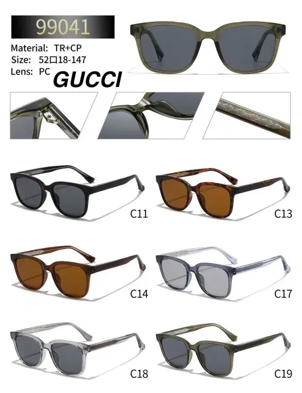 Gucci GG1346SK square-frame sunglasses featuring a lightweight