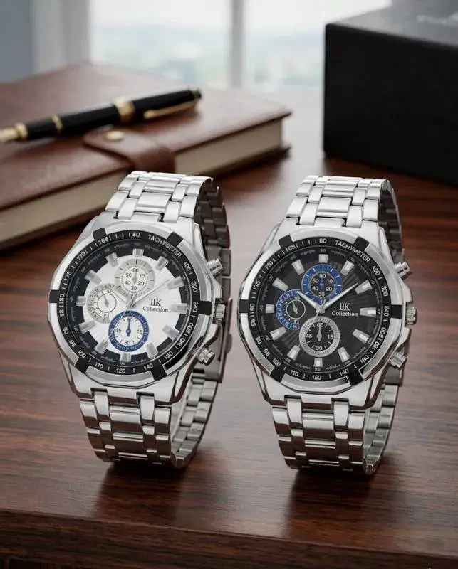 IK Steel Attractive Stainless Steel Watch For Men