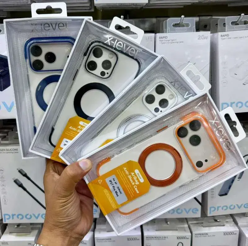 X-Level Armor MagSafe cases for the iPhone 17 Pro Max.