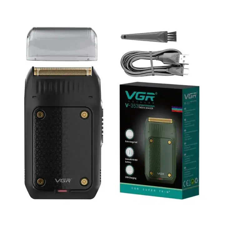 V-353 Professional Electric Foil Shaver – Rechargeable Grooming Machine Powerful Motor Smooth Shaver Razor