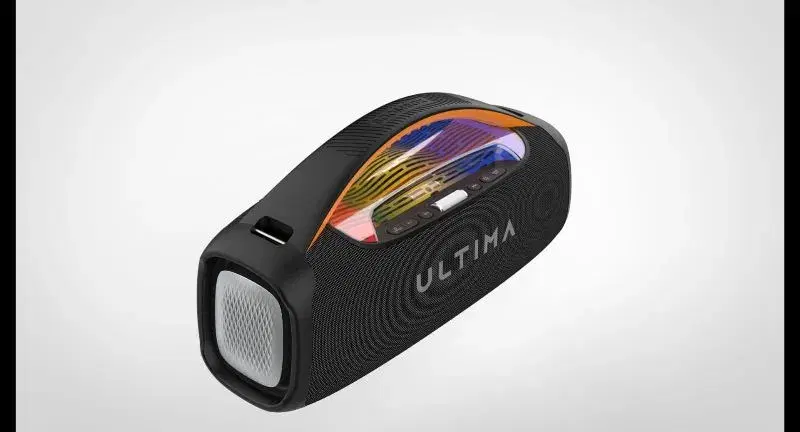 Ultima Boombox 130 Karaoke Speaker |120W Output | UHF Microphone, Dazzling RGB lighting | Upto 10 Hrs playtime