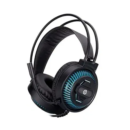 Solid Hp Gaming Headset, Single Connect In Usb - Dhe-8001u Black