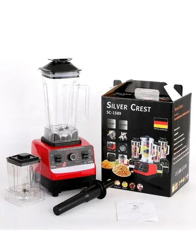 Silver Crest SC-1589 Professional Blender 4500W Commercial High Power Juicer