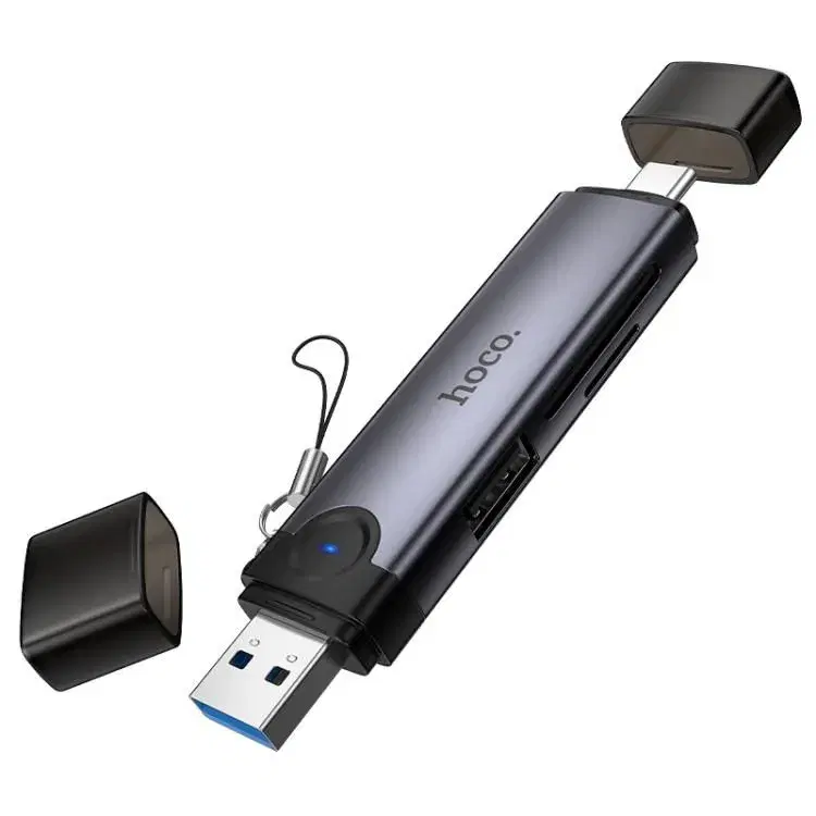 HOCO HB56A Victory USB/iP 3-in-1 card reader