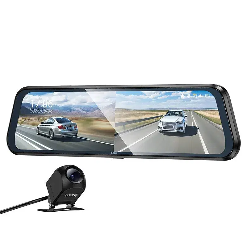 HOCO Dash cam “DV16” mirror dual channel driving recorder