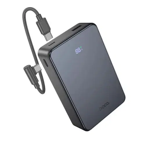 Hoco j170 Starlight 22.5W+PD20W fully compatible power bank with cable