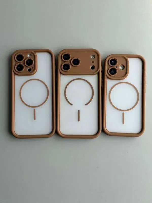 luxury MagSafe cases for iPhone 11-17 pro max all mode featuring camera lens protection