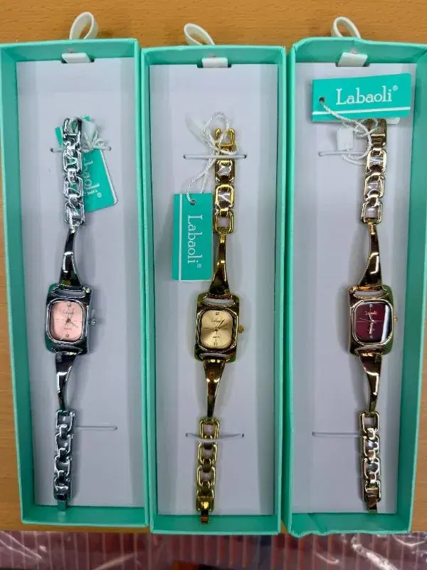 women's watches feature a distinct oval case adorned with sparkling stones.