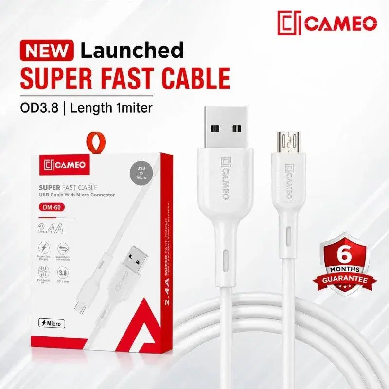Cameo DC-60 Usb to Type-c fast charging