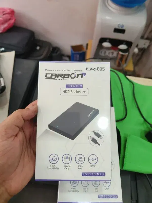Carbon CR 805 10Gbps Type C Gen 2X2 usb 3.2 high speed case