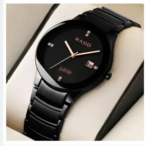 Rado Luxury Quartz Casual Design Ceramic Strap Waterproof Wrist Watch With Japan Movement For Ladies