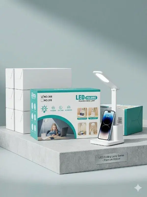 multifunctional LED folding desk lamp