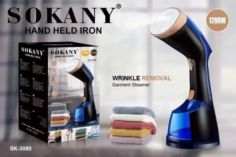 SOKANY 250ML HANDHELD GARMENT STEAMER BLUE 110V-1200W | SK-3080