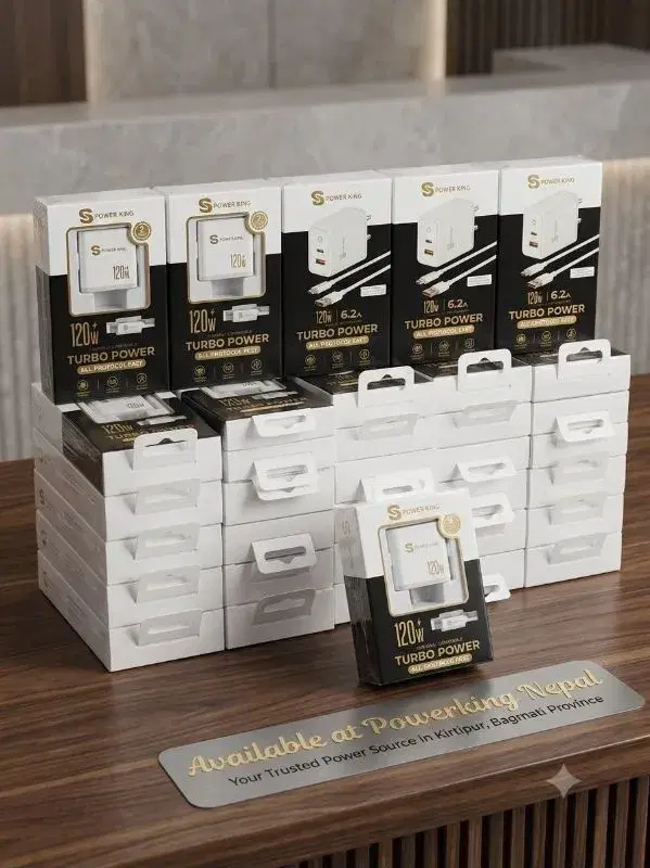 Power King branded 120W Turbo Power chargers