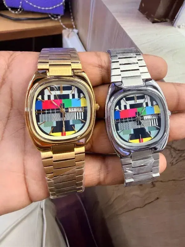 Vintage | TV Dial | Tonneau | Calendar | smart watch good in quality